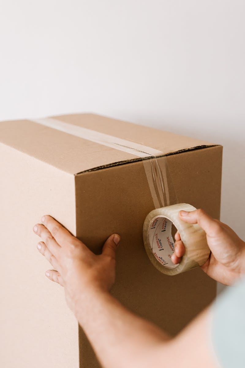 Cold-chain parcel ready for dispatch